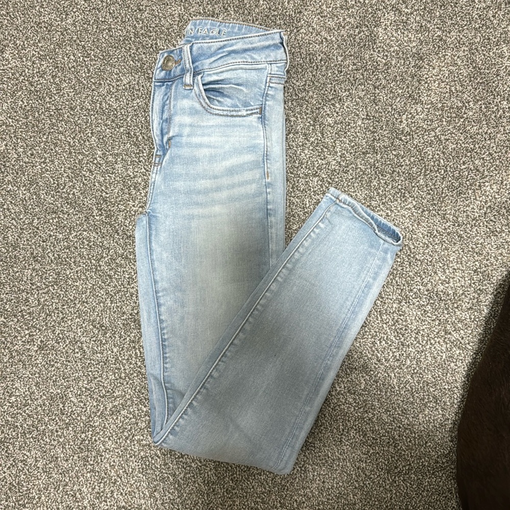 American Eagle hi-rise jegging size 0